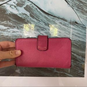 Pink Coach Wallet